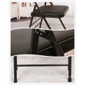 QTZD-001 wholesale cheap black metal folding yoga chair